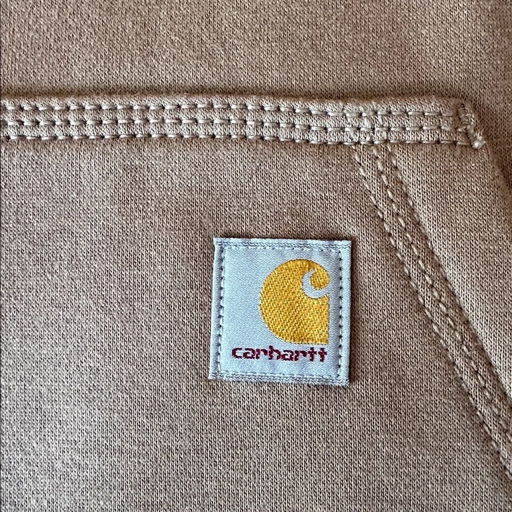 Carhartt Tan Pullover Hoodie - Picture 2 of 5